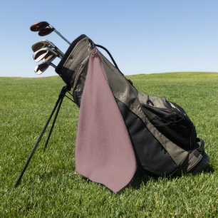 Calm & simple pink  textured background  golf towel