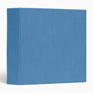 Calm & simple plain blue textured background 3 ring binder