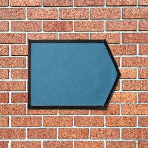Calm & simple plain blue textured background pennant