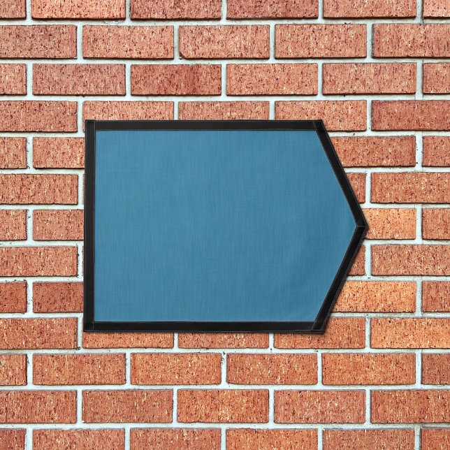 Calm & simple plain blue textured background pennant (Insitu 1)