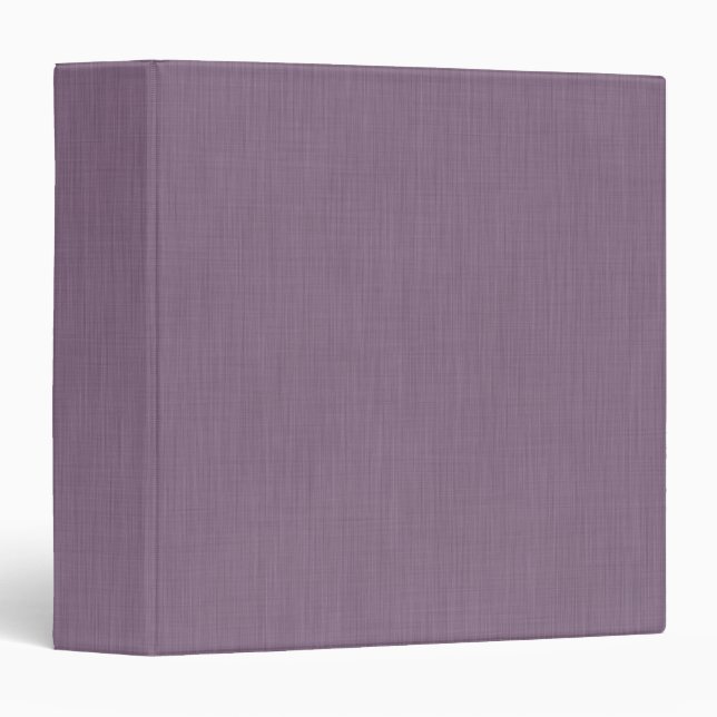 Calm & simple Purple textured background  3 Ring Binder (Front/Spine)