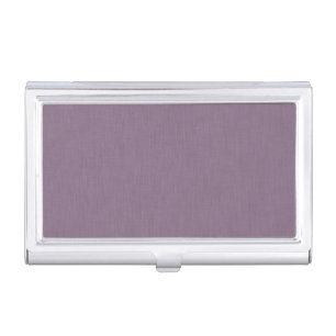 Calm & simple Purple textured background  Business Card Case