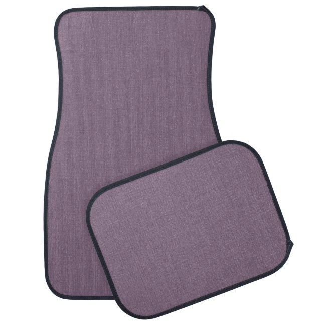Calm & simple Purple textured background  Car Floor Mat (Set)