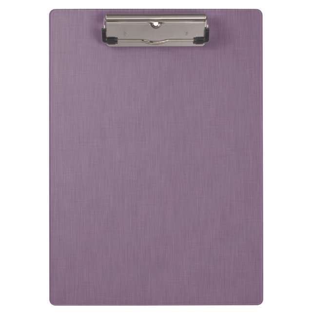 Calm & simple Purple textured background  Clipboard (Front)