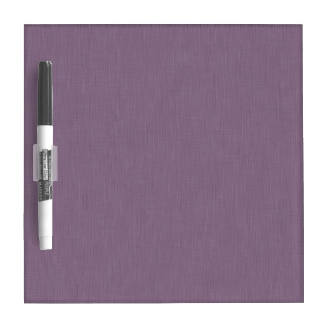 Calm & simple Purple textured background  Dry Erase Board (Front)