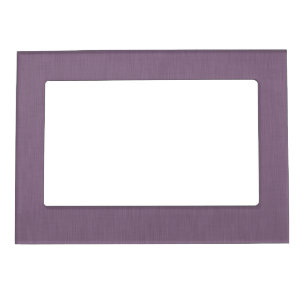 Calm & simple Purple textured background Magnetic Frame