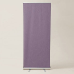 Calm & simple Purple textured background  Retractable Banner