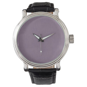 Calm & simple Purple textured background Watch