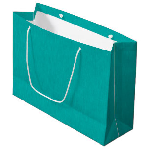 Calm & simple Turquoise textured background Large Gift Bag