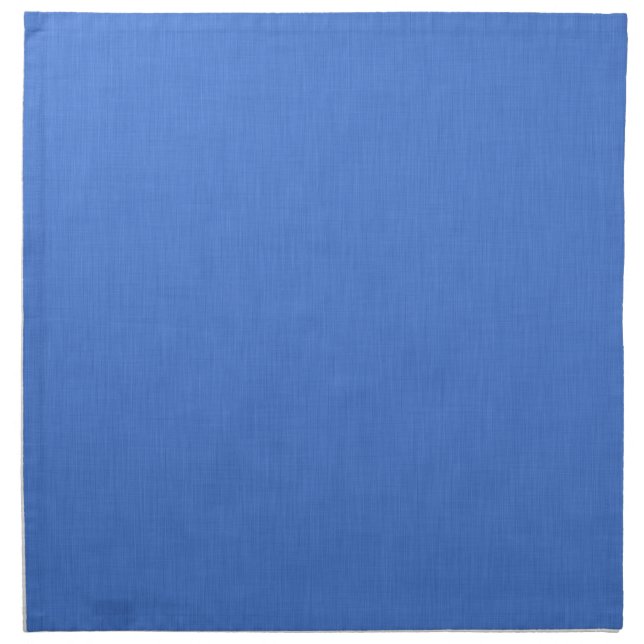 Calm & simple visual blue textured background  cloth napkin (Front)