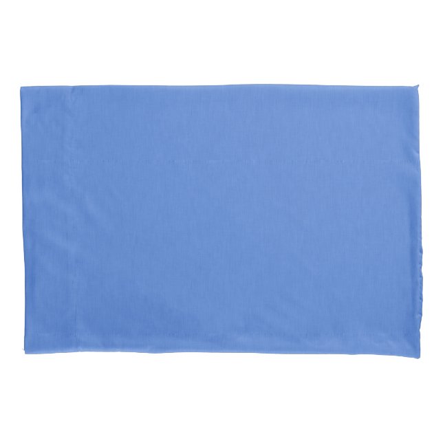 Calm & simple visual blue textured background  pillow case (Front-Left)