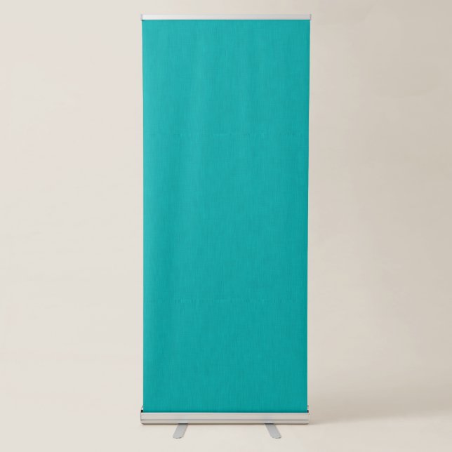 Calm & simple visual blue textured background  retractable banner (Front)