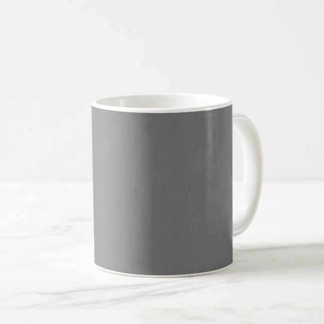 Calm & simple visual gray textured background  coffee mug (Front Right)