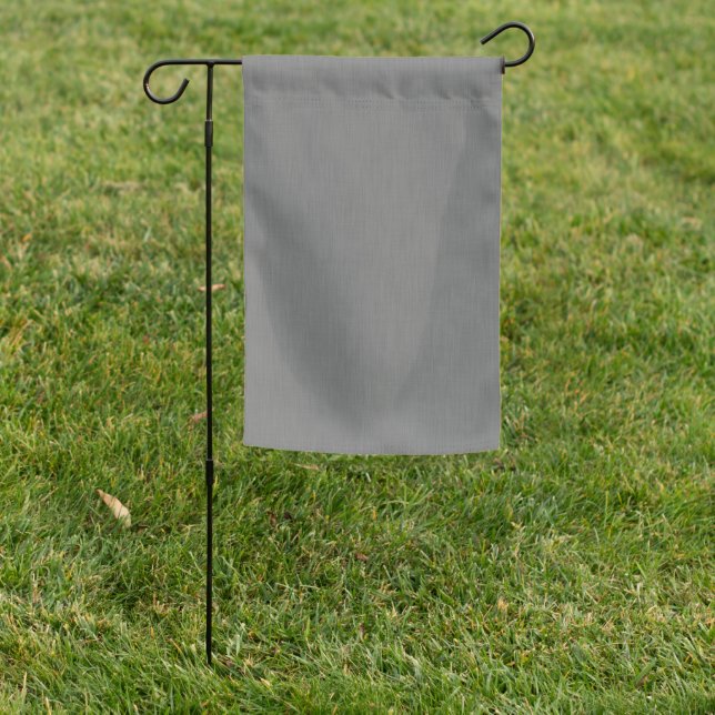 Calm & simple visual gray textured background  garden flag (In SItu)