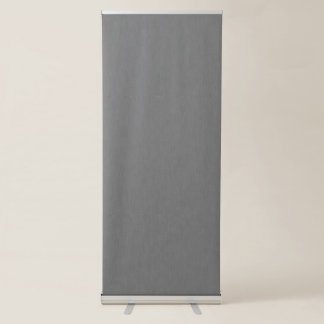 Calm & simple visual gray textured background retractable banner