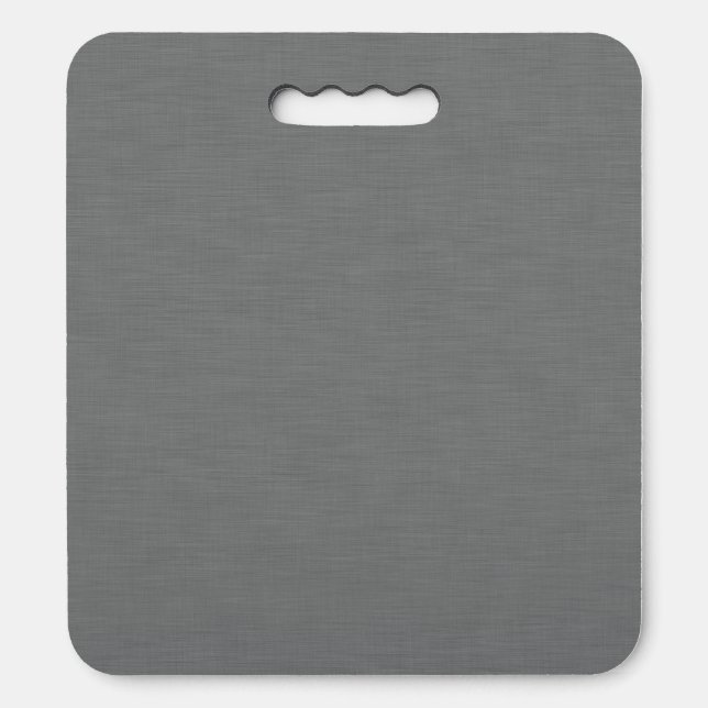 Calm & simple visual gray textured background  seat cushion (Front Vertical)