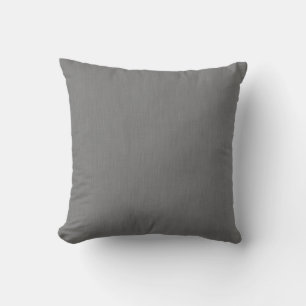 Calm & simple visual gray textured background throw pillow