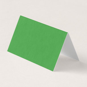 Calm & simple visual green textured background business card