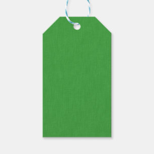 Calm & simple visual green textured background gift tags