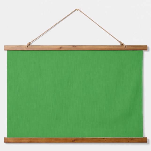 Calm & simple visual green textured background  hanging tapestry (Front)