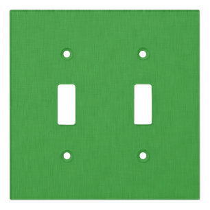 Calm & simple visual green textured background light switch cover