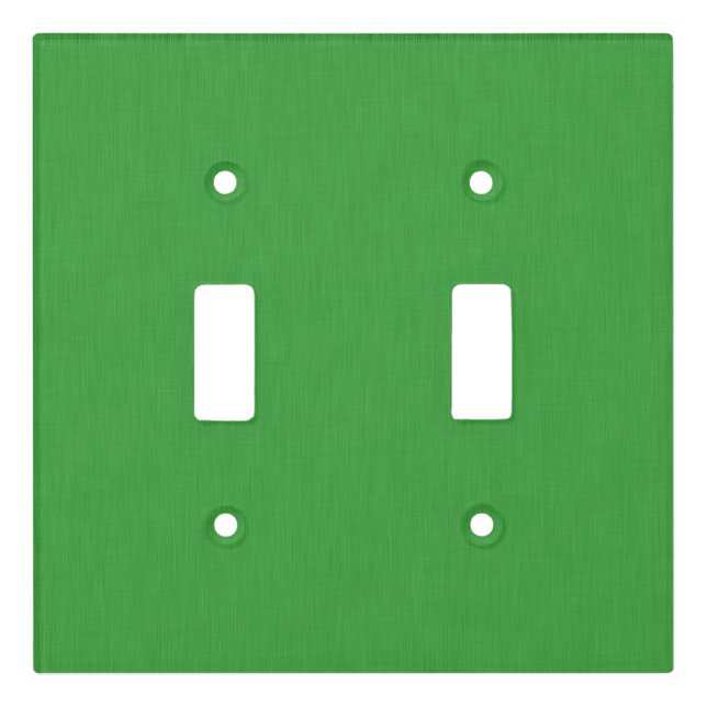 Calm & simple visual green textured background  light switch cover (Front)