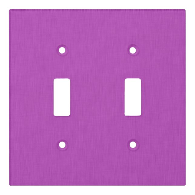 Calm & simple visual lavender textured background  light switch cover (Front)