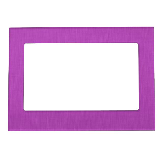 Calm & simple visual lavender textured background  magnetic frame (Front)