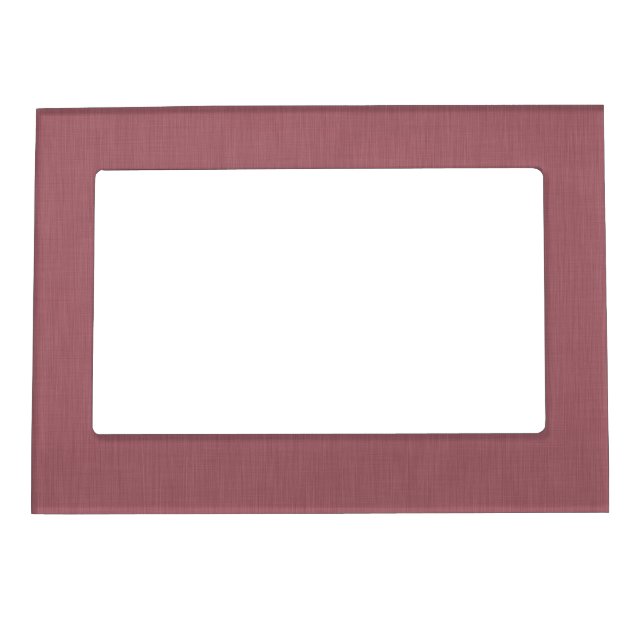 Calm & simple visual mauve textured background  magnetic frame (Front)