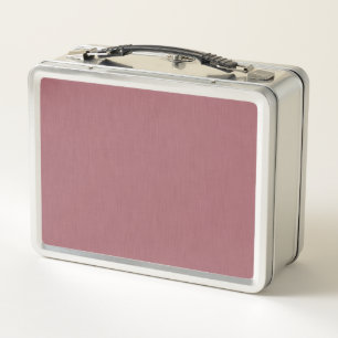 Calm & simple visual mauve textured background  metal lunch box