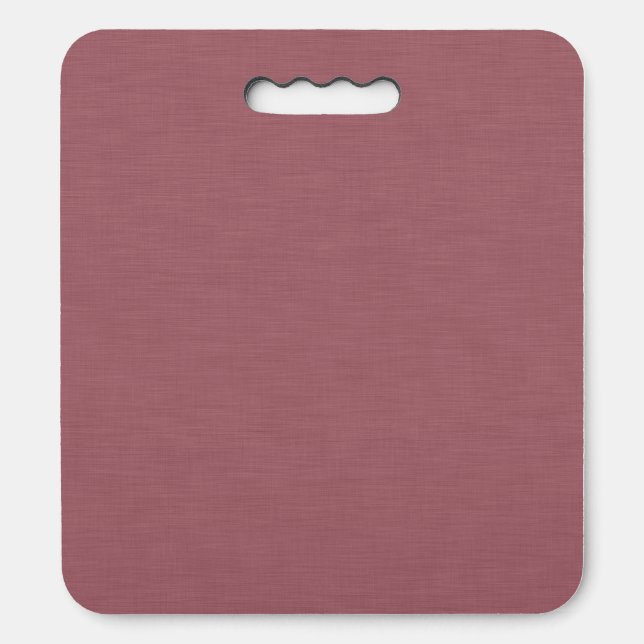 Calm & simple visual mauve textured background  seat cushion (Front Vertical)