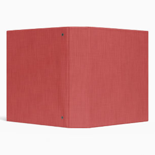 Calm & simple visual red textured background 3 ring binder