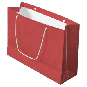 Calm & simple visual red textured background  large gift bag