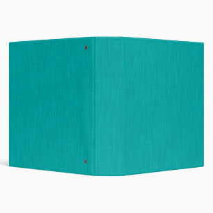 Calm & simple visual teal textured background  3 ring binder