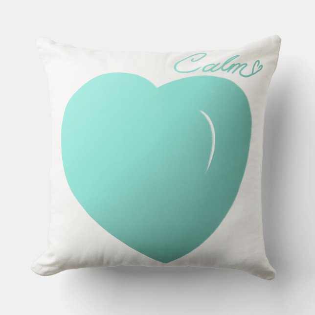 Calm - throw pillow (Front)