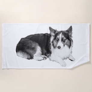 Calm Tide, Clear Eyes Beach Towel
