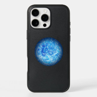 Calm Tide Fluid Art Phone Case iPhone 16 Pro Max