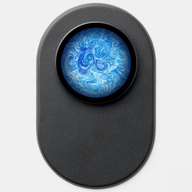 Calm Tide Fluid Art PopSocket (Popsocket)