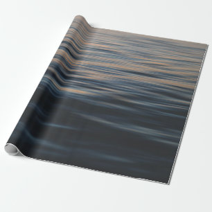 Calm waters wrapping paper