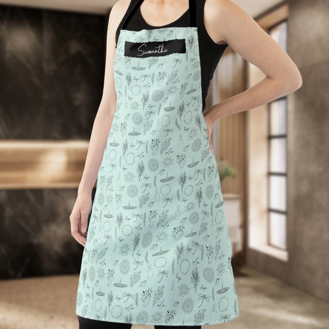 Calm & Wellness-Inspired for Home, Spa, or Studio Apron (Creator Uploaded)