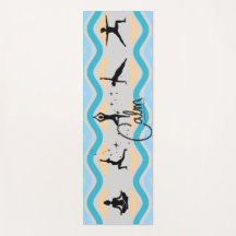 Calm Yoga Mat | Beach Wave Fitness Exercise