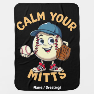 Calm Your Mitts The Ultimate Baseball Gear Baby Blanket