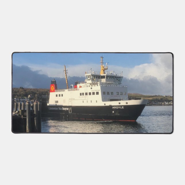 Calmac Ferry, Rothesay, Bute, Scotland on a Desk Mat (Front)