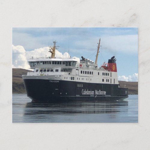 Calmac Ferry Sailing to Islay in Scotland Postcard