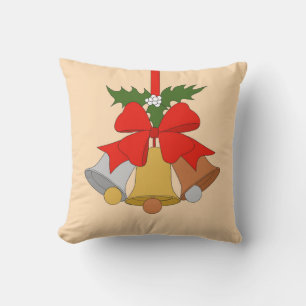 Calming Bells Throw Pillow