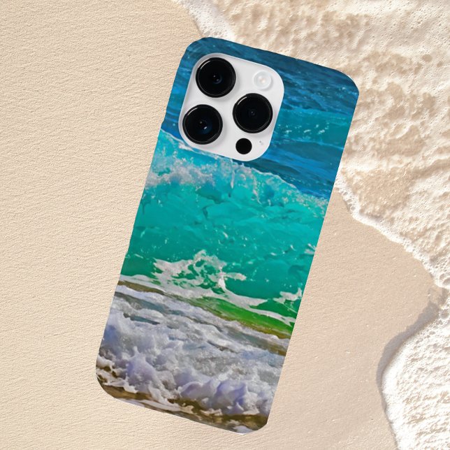 Calming Blue Ocean Waves Beach Art Case-Mate iPhone Case (Creator Uploaded)