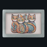 calming cats 3 belt buckle<br><div class="desc">calming cats 3 belt buckle</div>