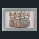 calming cats 3 belt buckle<br><div class="desc">calming cats 3 belt buckle</div>