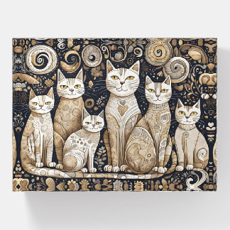 calming cats paperweight