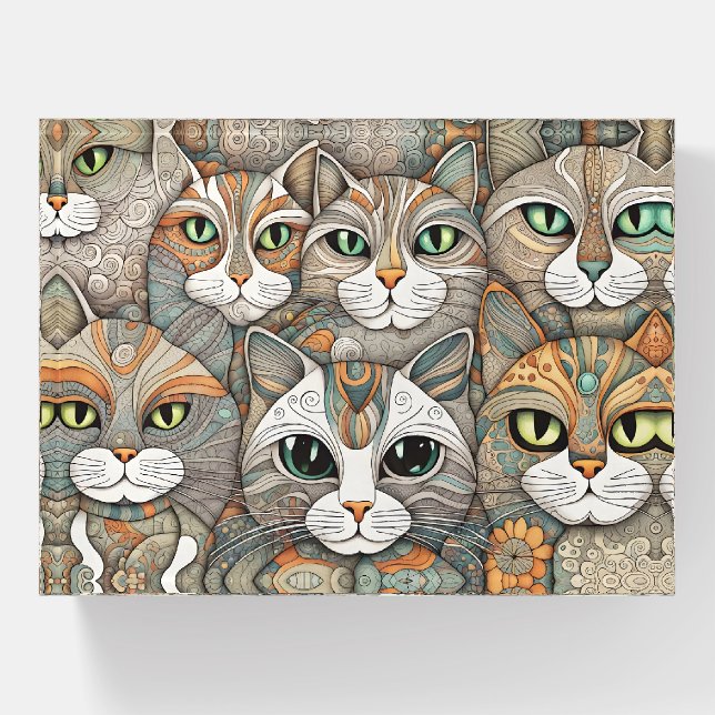 calming cats paperweight (Front)